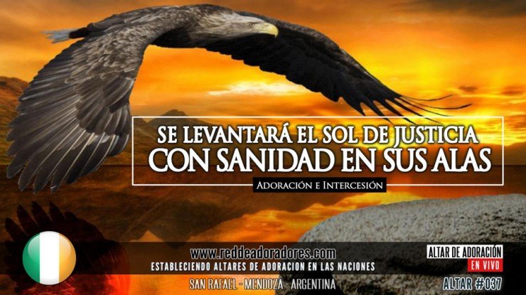 Se Levantará El Sol De Justicia  Con Sanidad En Sus Alas || Altar 2019 (037) Irlanda