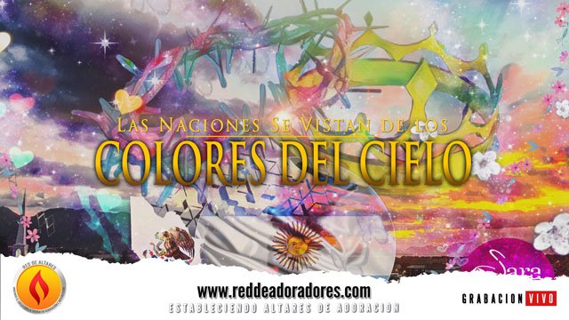 Las Naciones Se Vistan De Los Colores Del Cielo