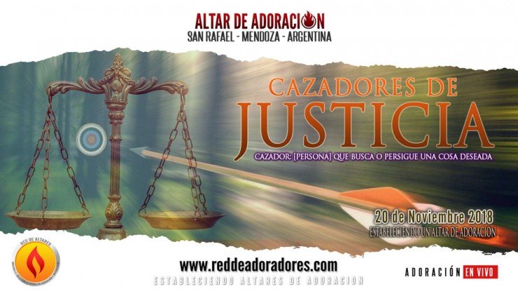 Cazadores de Justicia ||  Una Persona Que Busca o Persigue Una Cosa Deseada